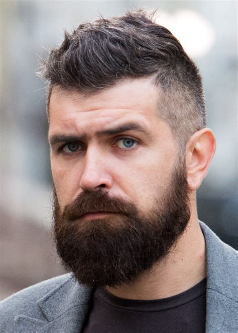 hairstyles for short beards|short hairstyles men with beard.